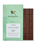 Tablette lait foncé 57% Cacao de Mujeres